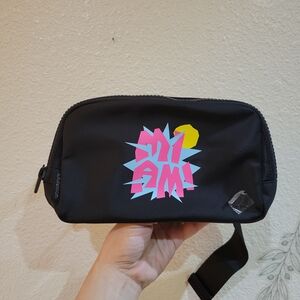 Lululemon Everywhere Belt Bag Black Miami Limited Edition NWT